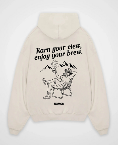 EARN YOUR VIEW OVERSIZED HOODIE