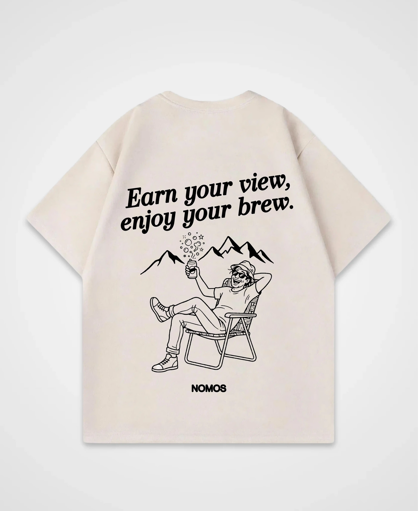 EARN YOUR VIEW OVERSIZED SHIRT