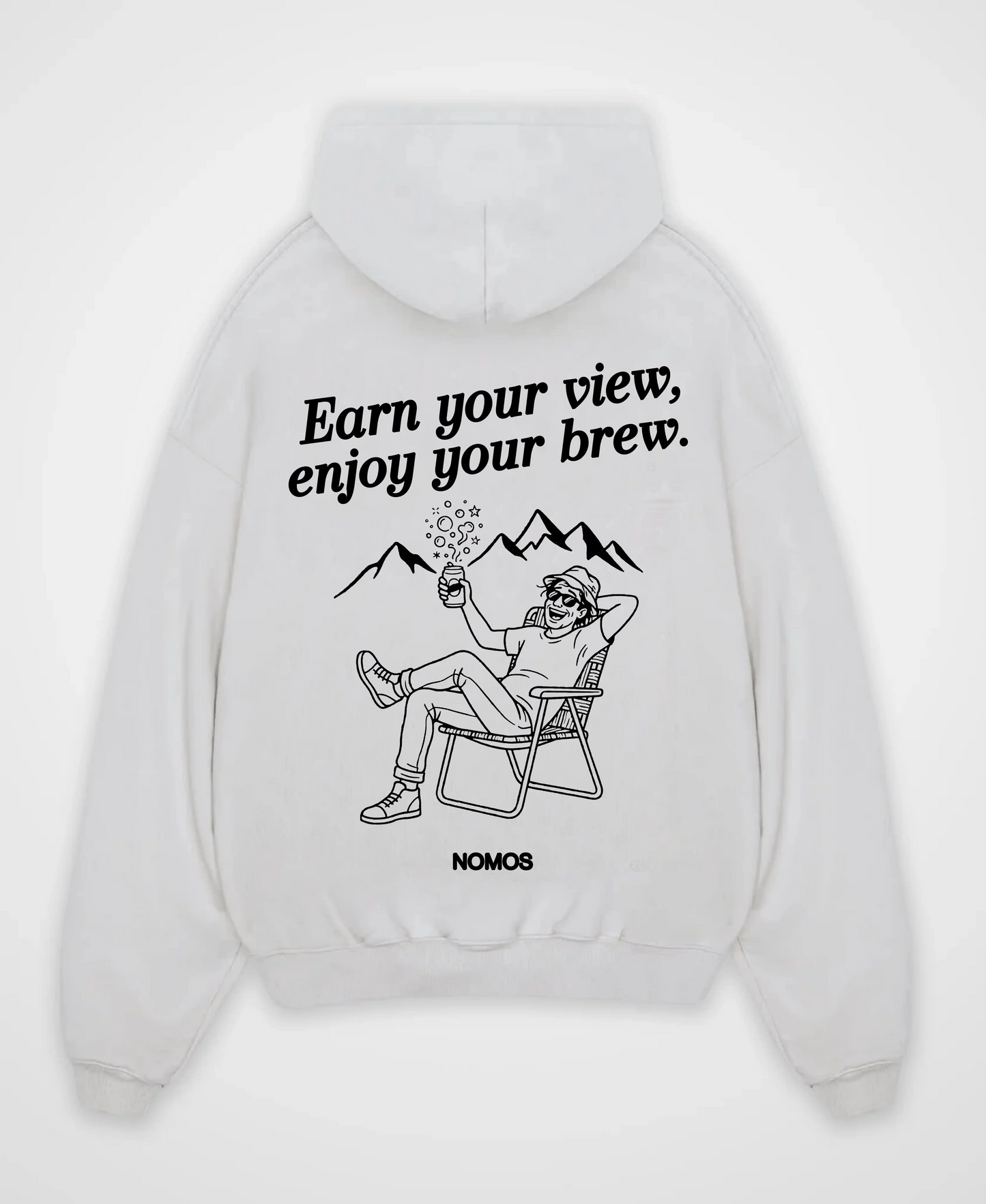 EARN YOUR VIEW OVERSIZED HOODIE