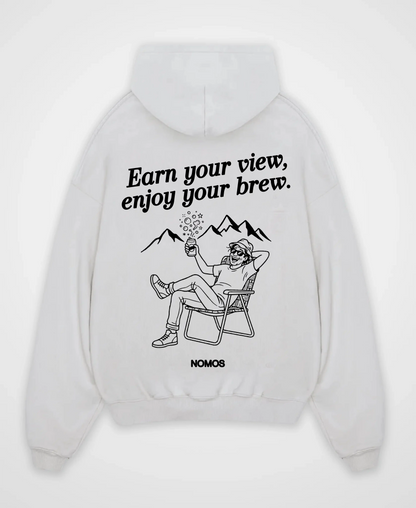 EARN YOUR VIEW OVERSIZED HOODIE