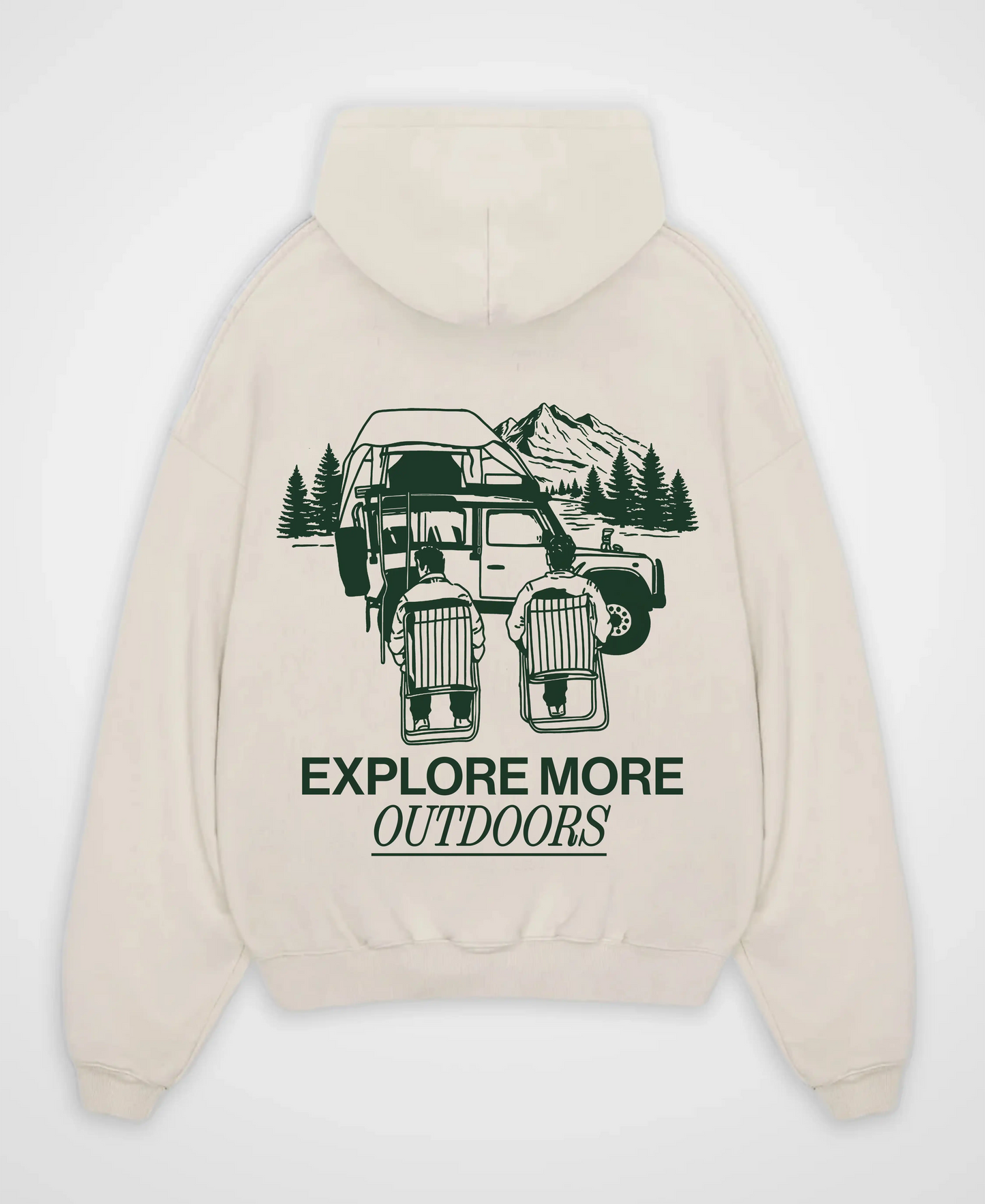 TOO MANY GEARS OVERSIZED HOODIE