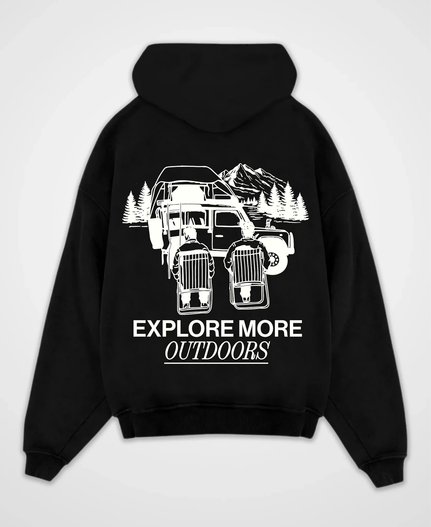 TOO MANY GEARS OVERSIZED HOODIE