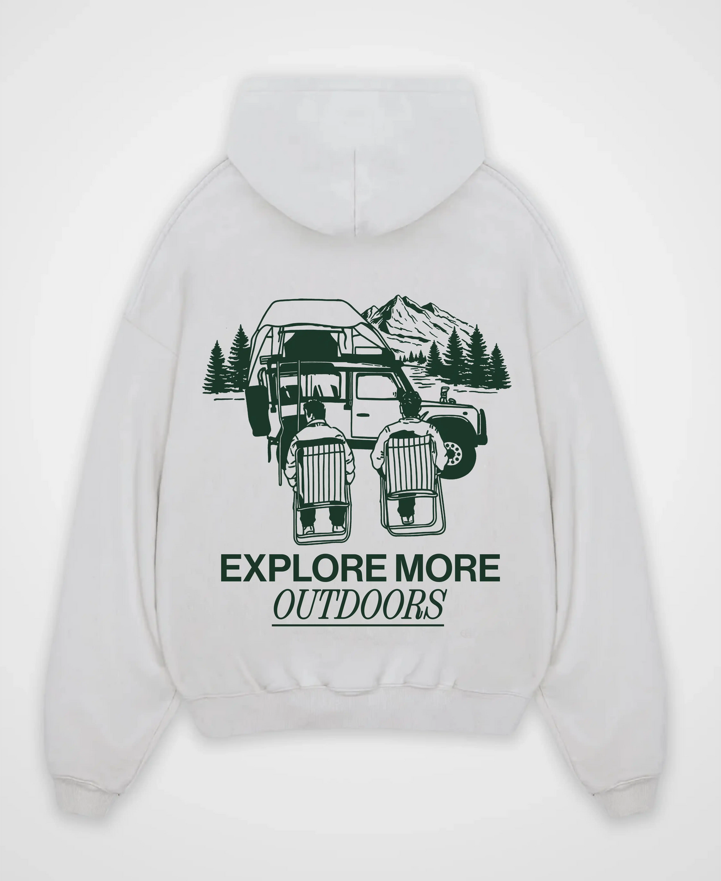 TOO MANY GEARS OVERSIZED HOODIE