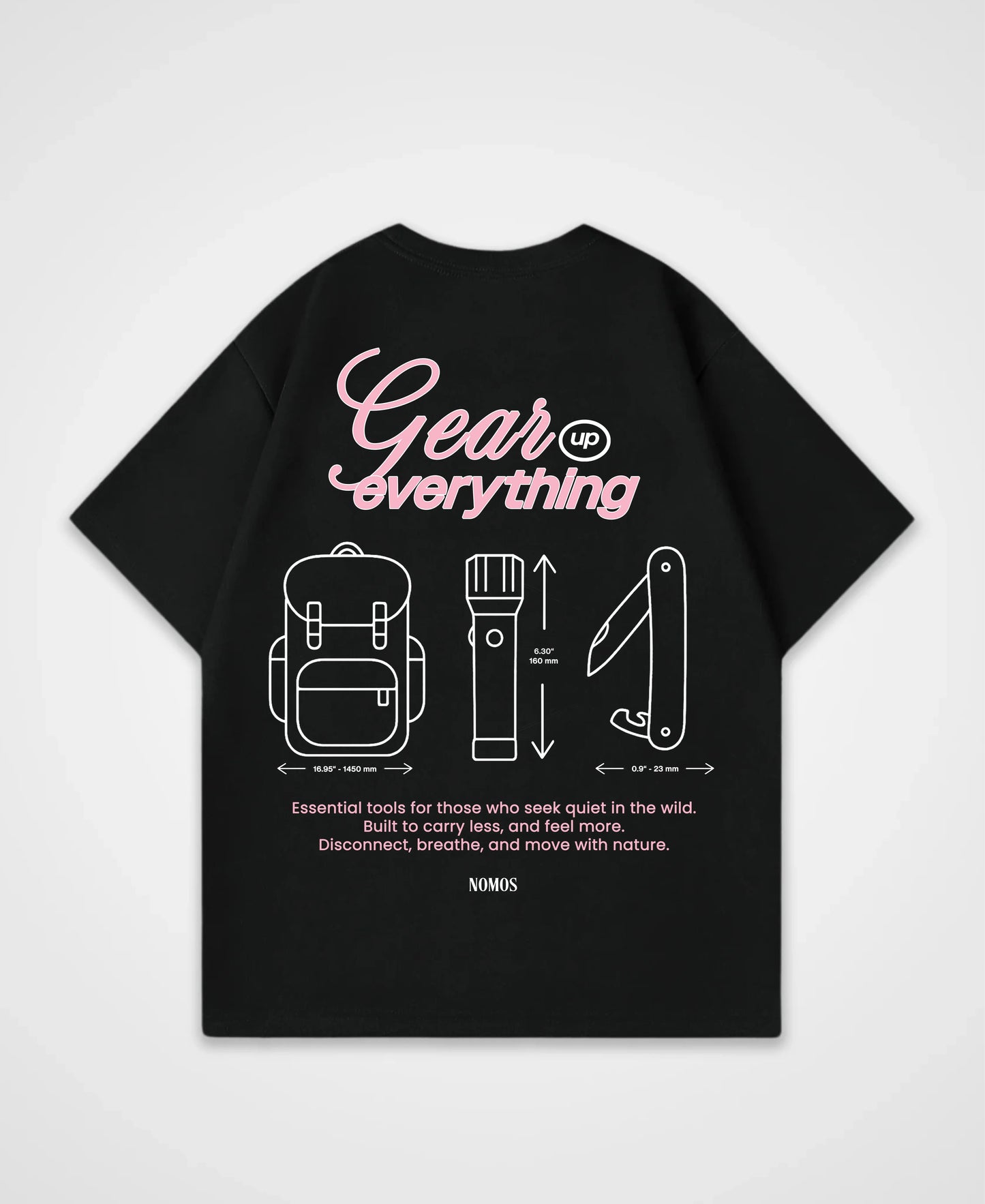 GEAR UP EVERYTHING OVERSIZED SHIRT