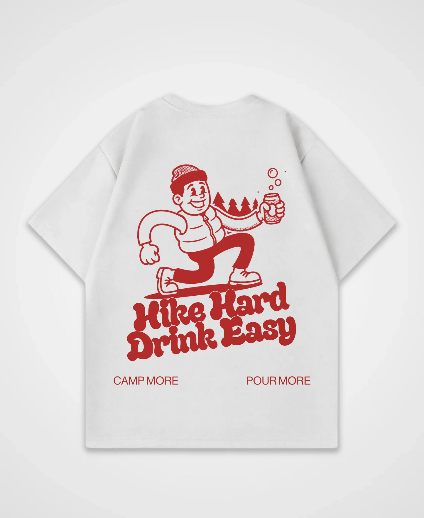 HIKE HARD OVERSIZED SHIRT