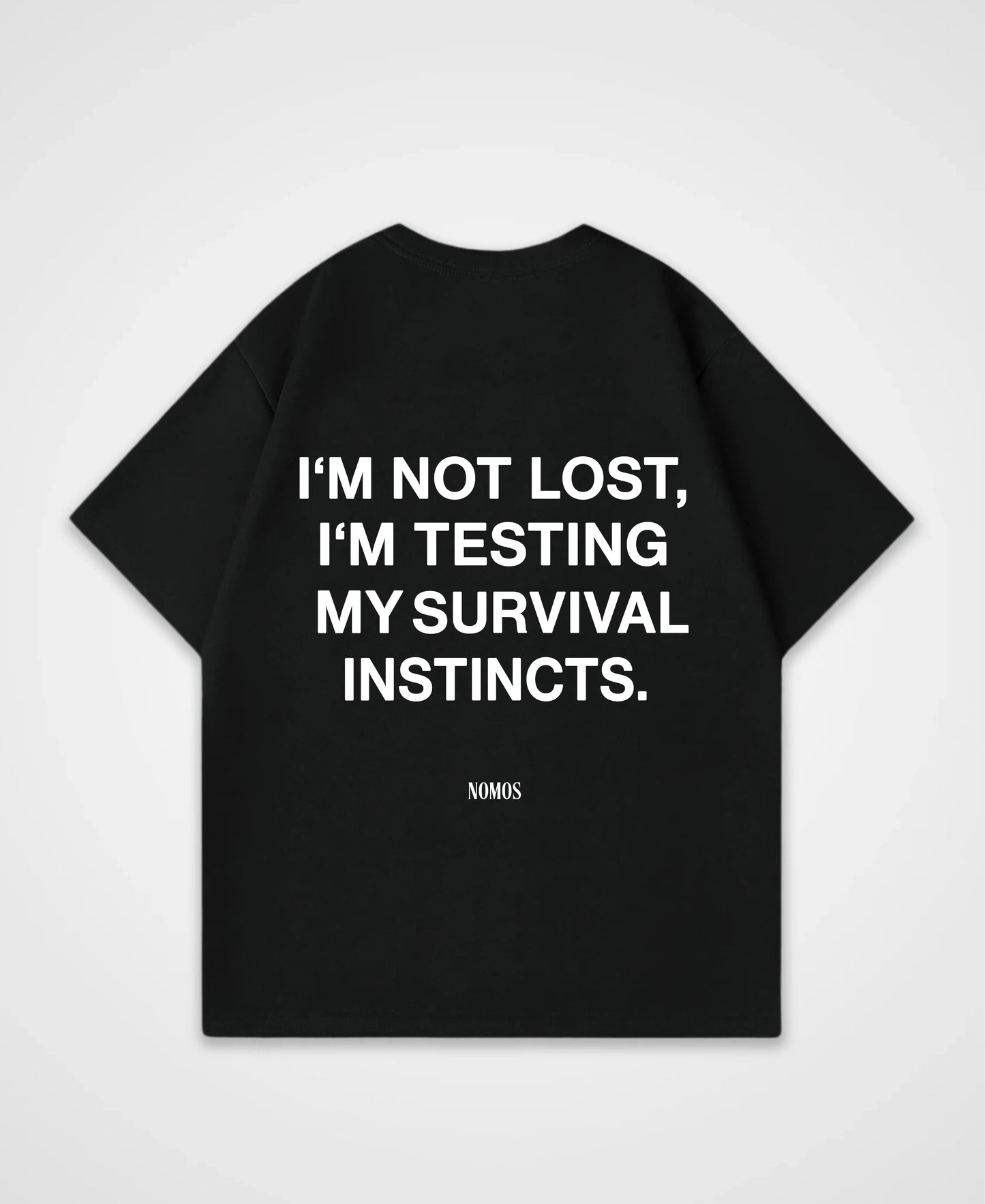 I´M NOT LOST OVERSIZED SHIRT