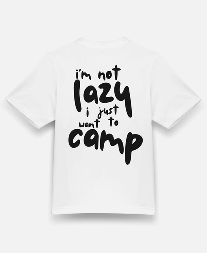I´M NOT LAZY ORGANIC REGULAR SHIRT