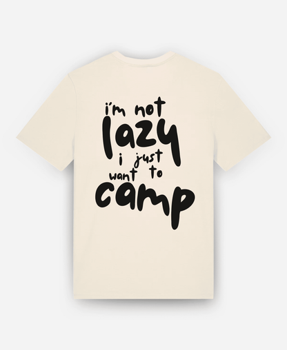 I´M NOT LAZY ORGANIC REGULAR SHIRT