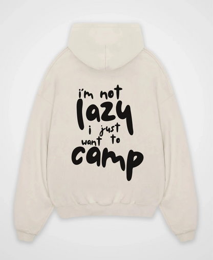 WEEKEND CAMPER MOOD OVERSIZED HOODIE 