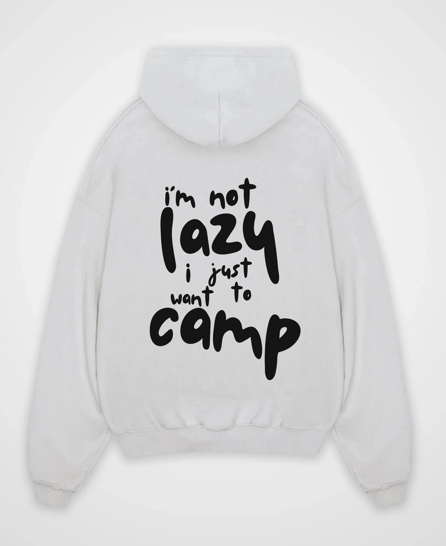 WEEKEND CAMPER MOOD OVERSIZED HOODIE 