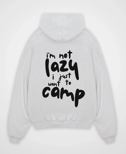 WEEKEND CAMPER MOOD OVERSIZED HOODIE 