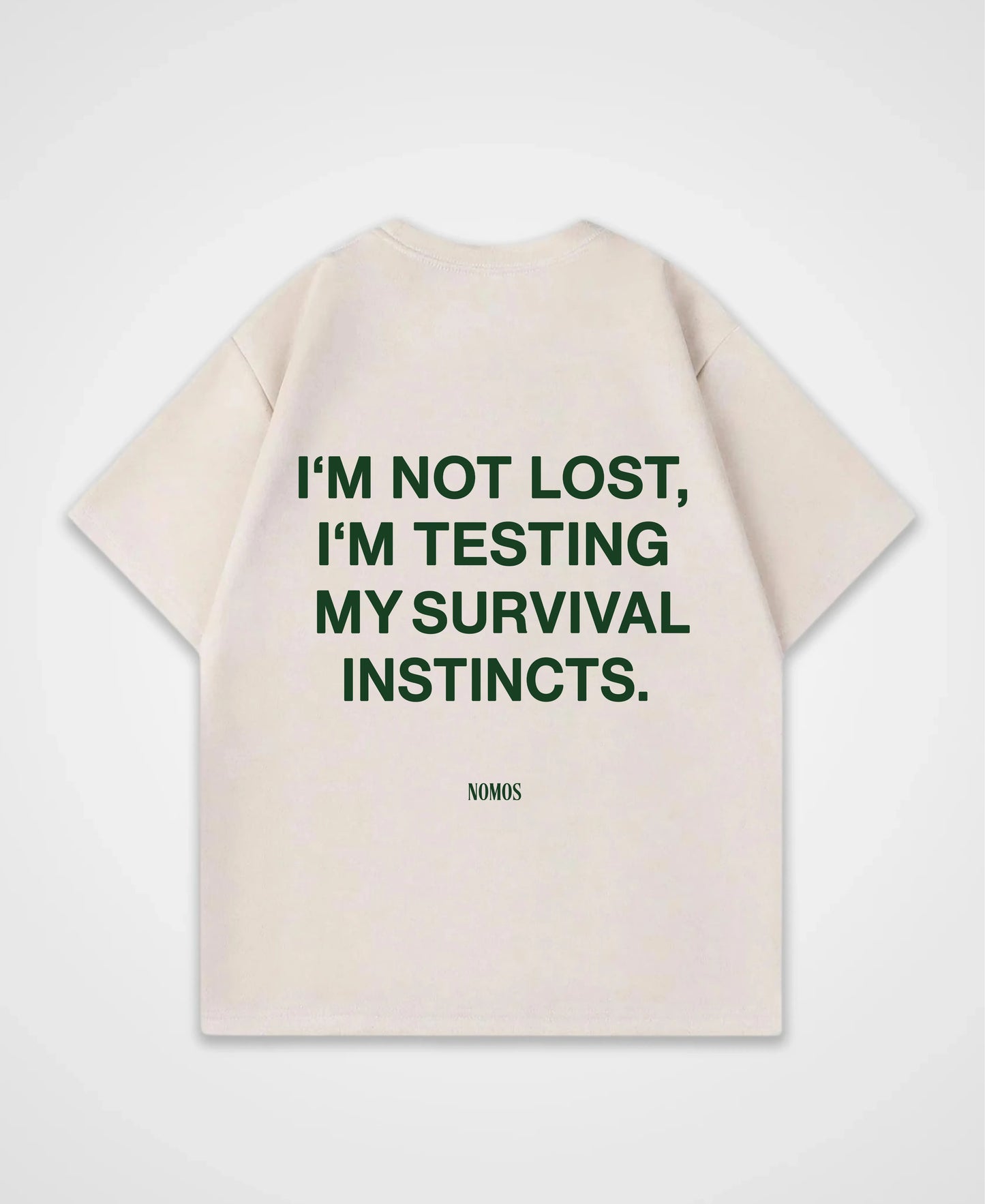 I´M NOT LOST OVERSIZED SHIRT