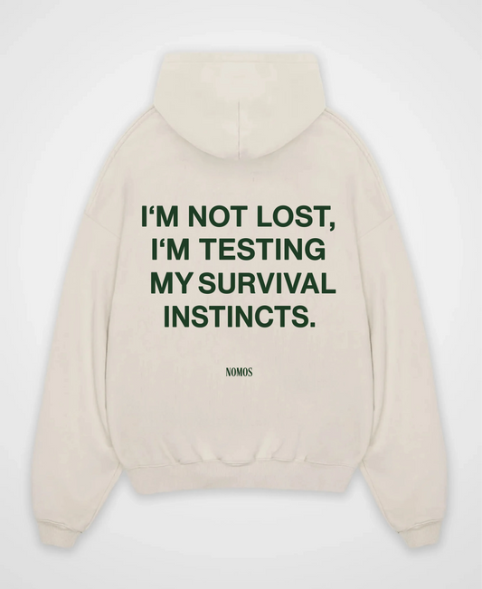 I´M NOT LOST OVERSIZED HOODIE