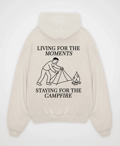 LIVING FOR THE MOMENTS OVERSIZED HOODIE