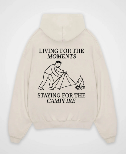 LIVING FOR THE MOMENTS OVERSIZED HOODIE