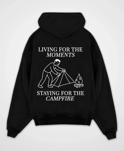 LIVING FOR THE MOMENTS OVERSIZED HOODIE