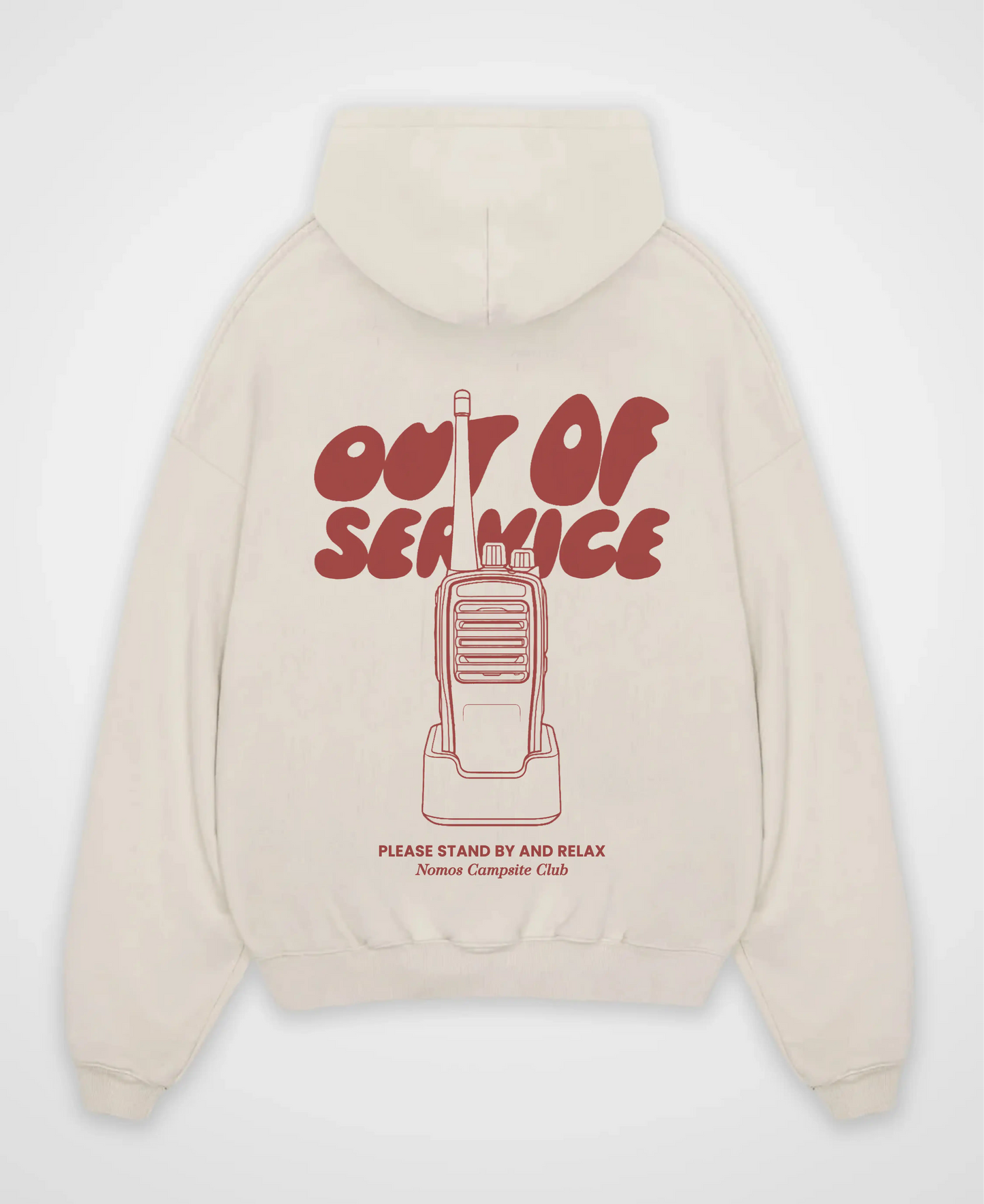 OUT OF SERVICE OVERSIZED HOODIE