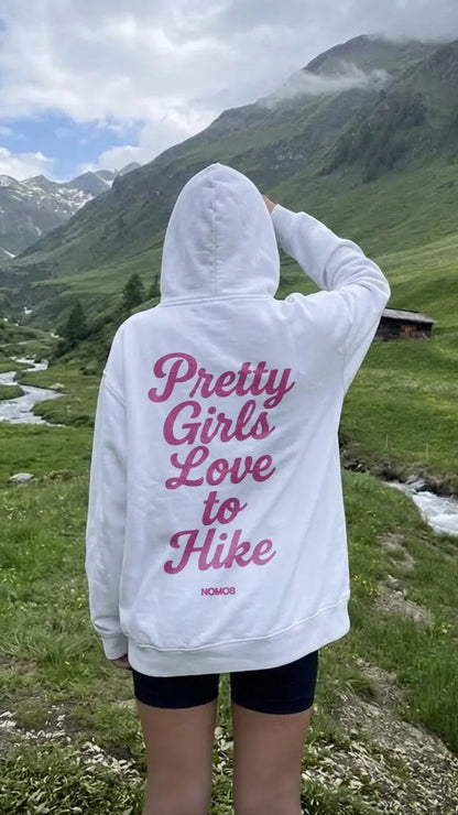 PRETTY GIRLS LOVE TO HIKE OVERSIZED SHIRT