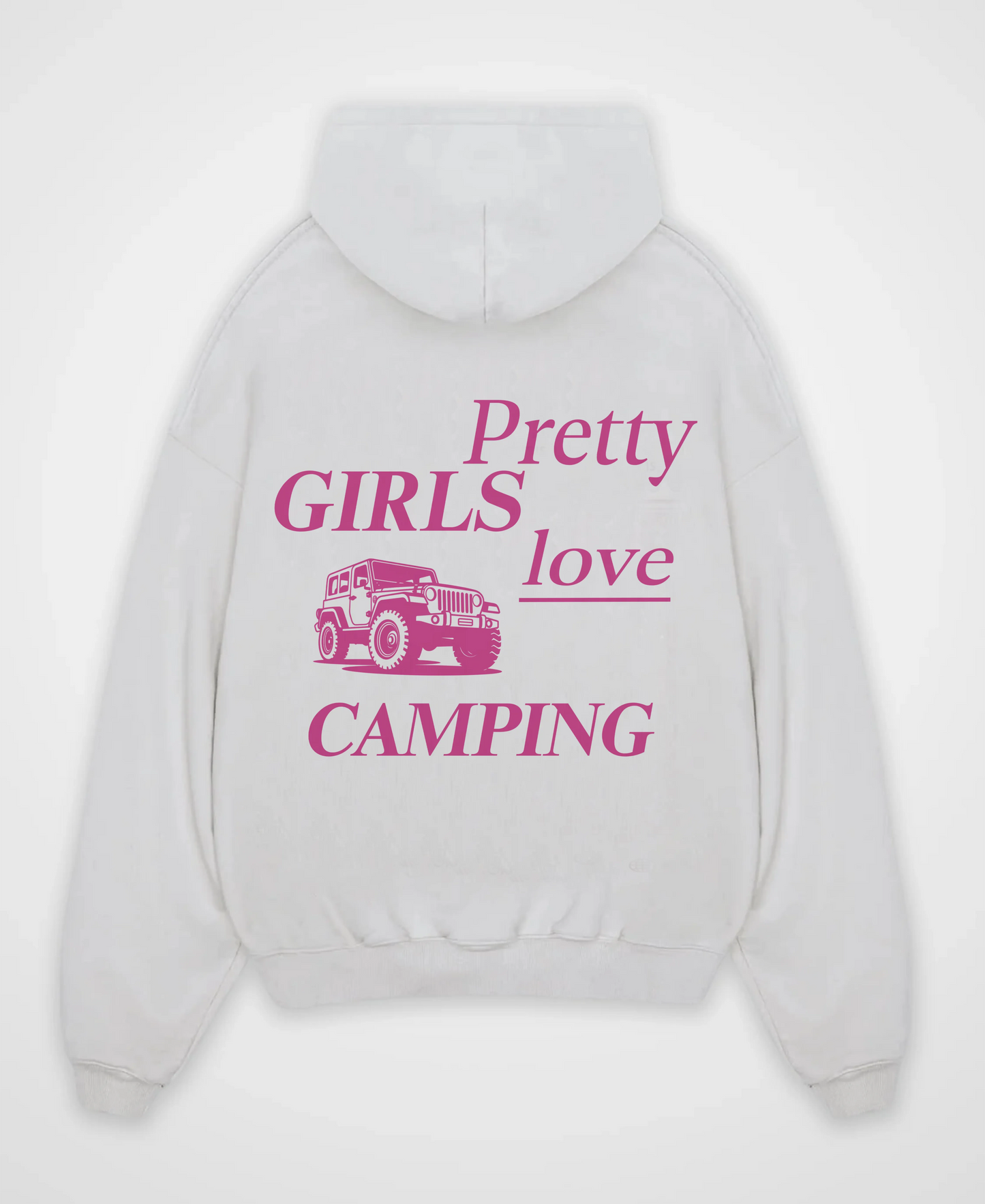 WEEKEND CAMPER MOOD OVERSIZED HOODIE 