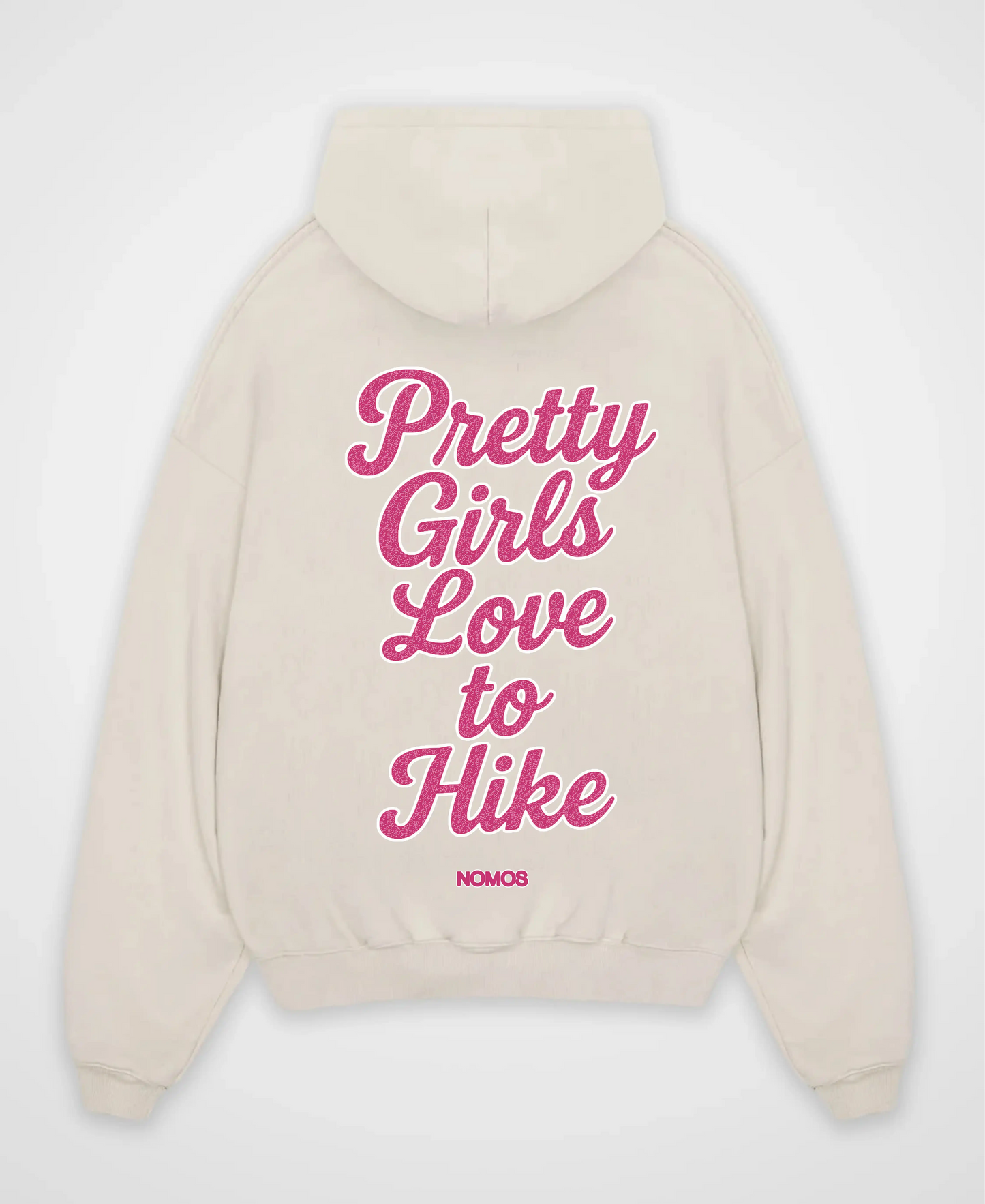 PRETTY GIRLS LOVE TO HIKE OVERSIZED HOODIE