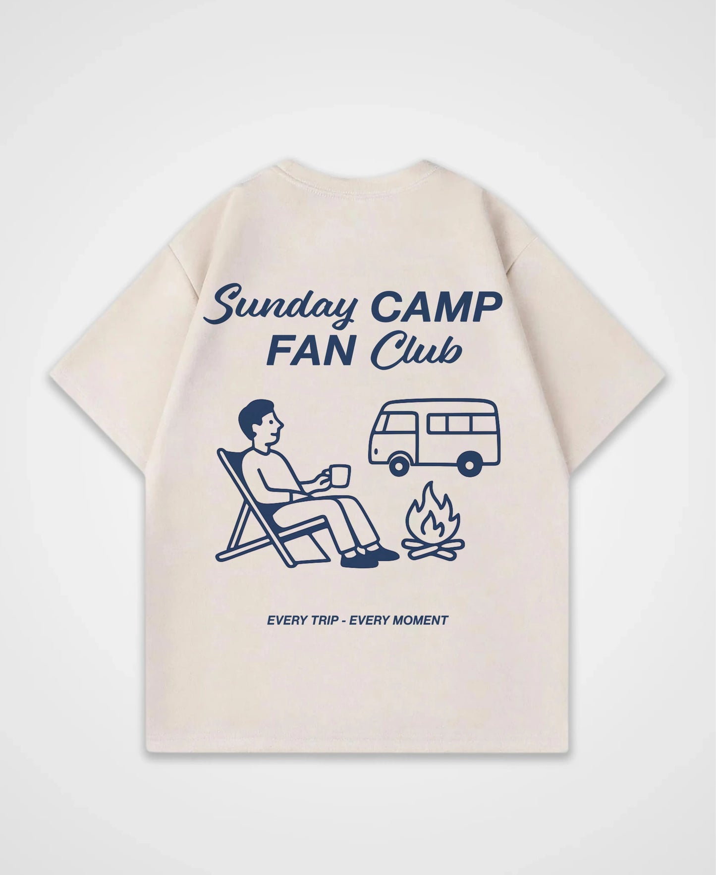 OK BUT FIRST CAMPING OVERSIZED SHIRT