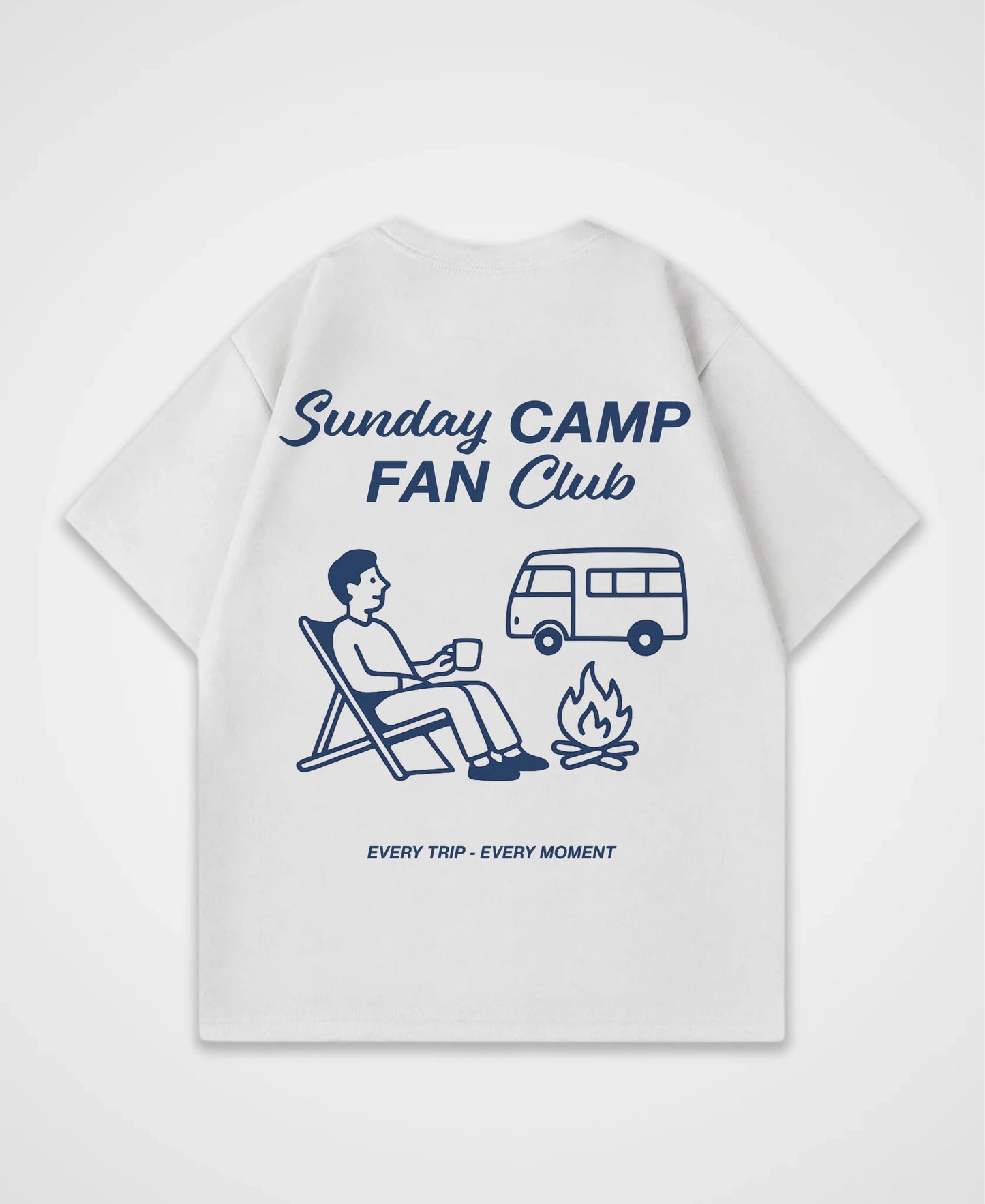 OK BUT FIRST CAMPING OVERSIZED SHIRT