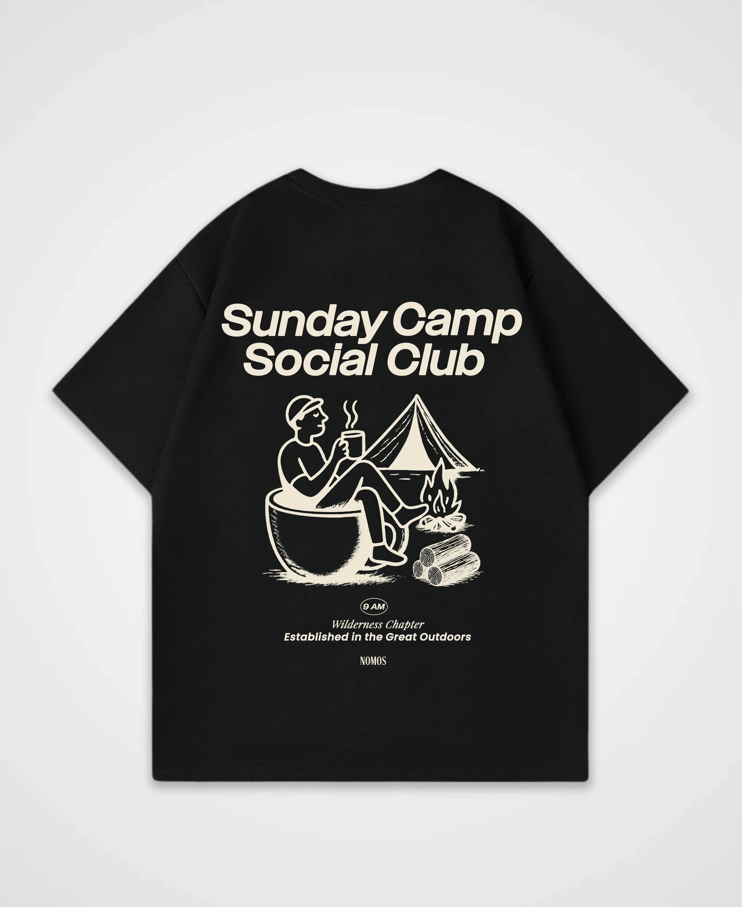SUNDAY CAMP SOCIAL CLUB OVERSIZED SHIRT