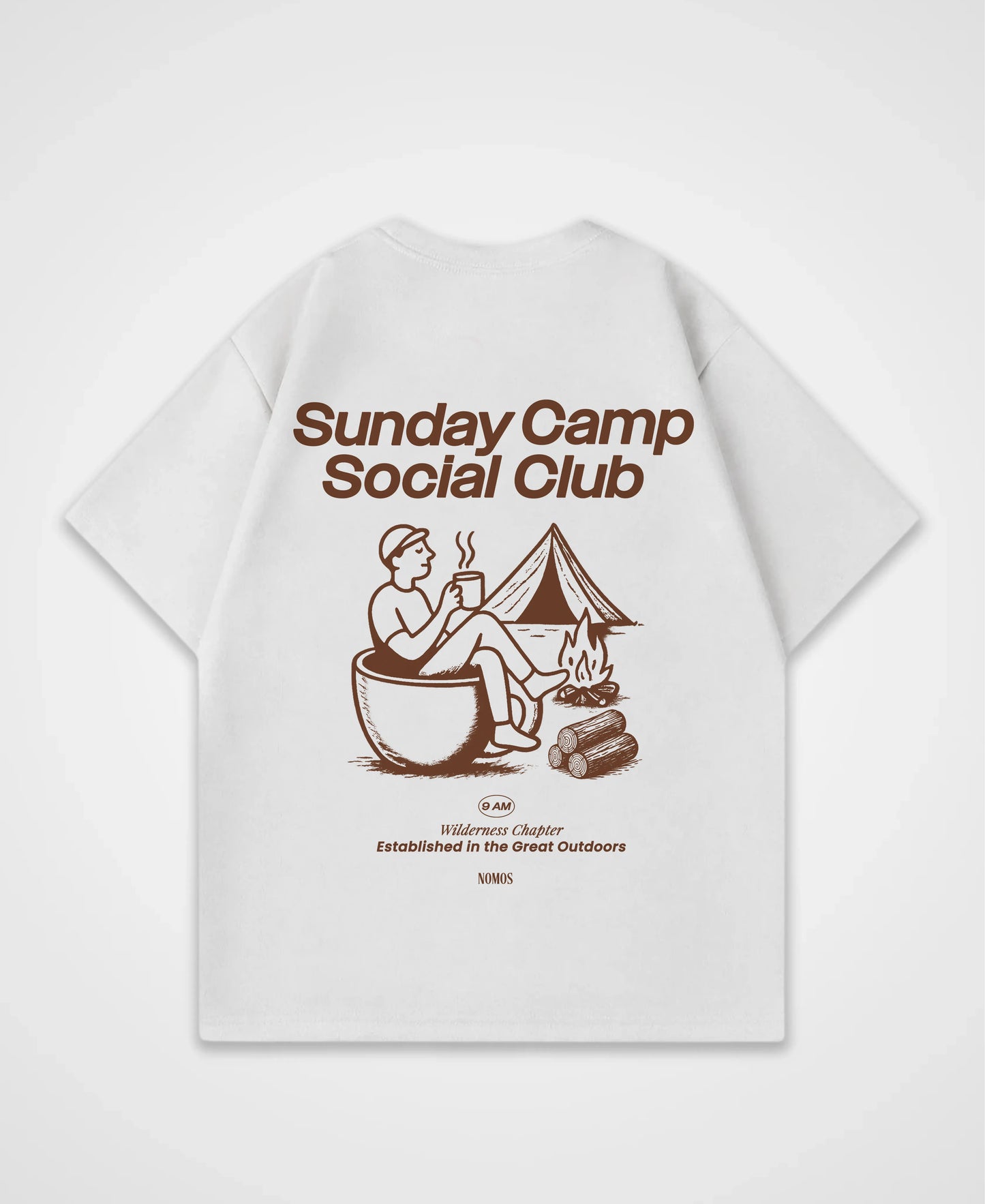 SUNDAY CAMP SOCIAL CLUB OVERSIZED SHIRT