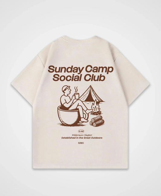 SUNDAY CAMP SOCIAL CLUB OVERSIZED SHIRT