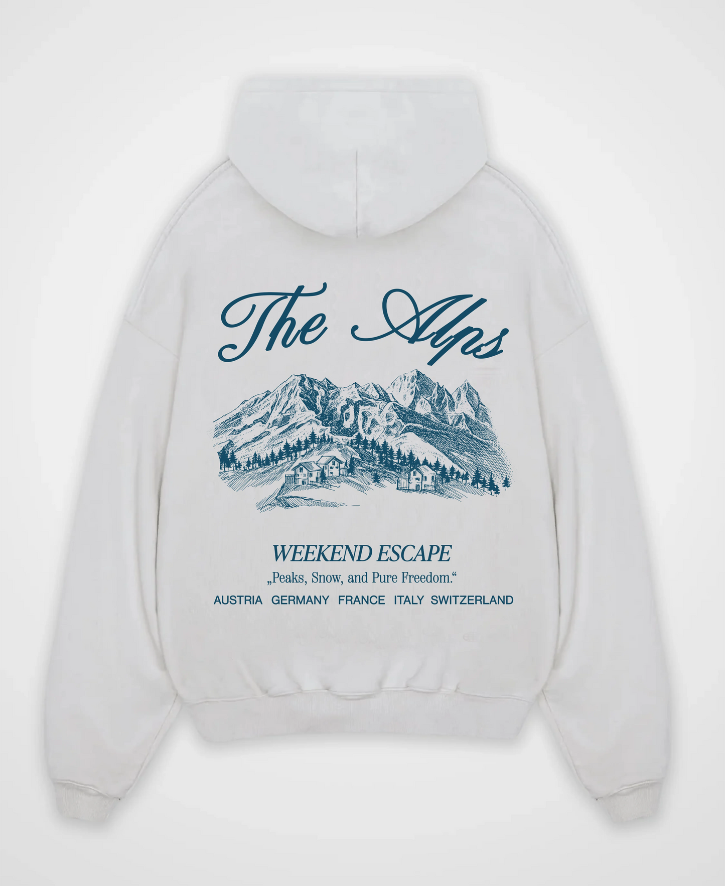 THE ALPS OVERSIZED HOODIE