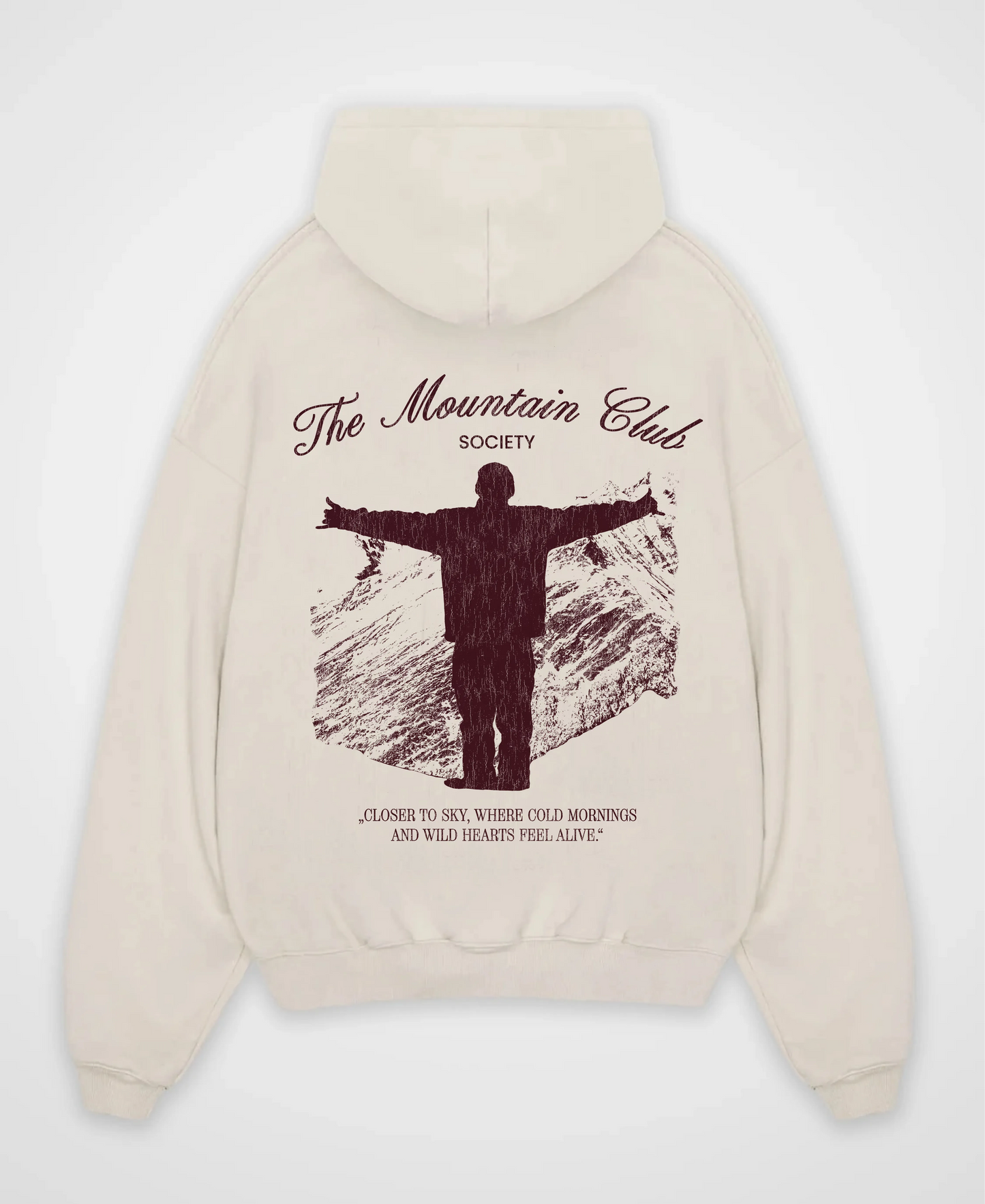 THE MOUNTAIN CLUB OVERSIZED HOODIE