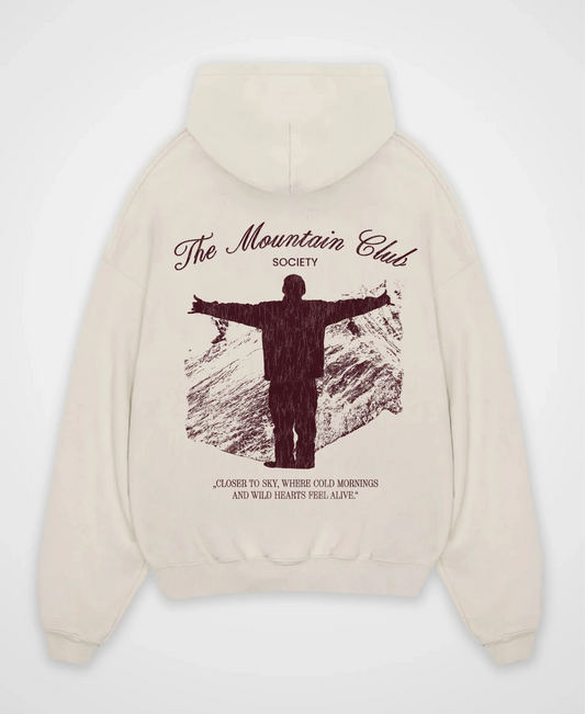 THE MOUNTAIN CLUB OVERSIZED HOODIE