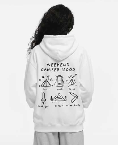 WEEKEND CAMPER MOOD OVERSIZED HOODIE